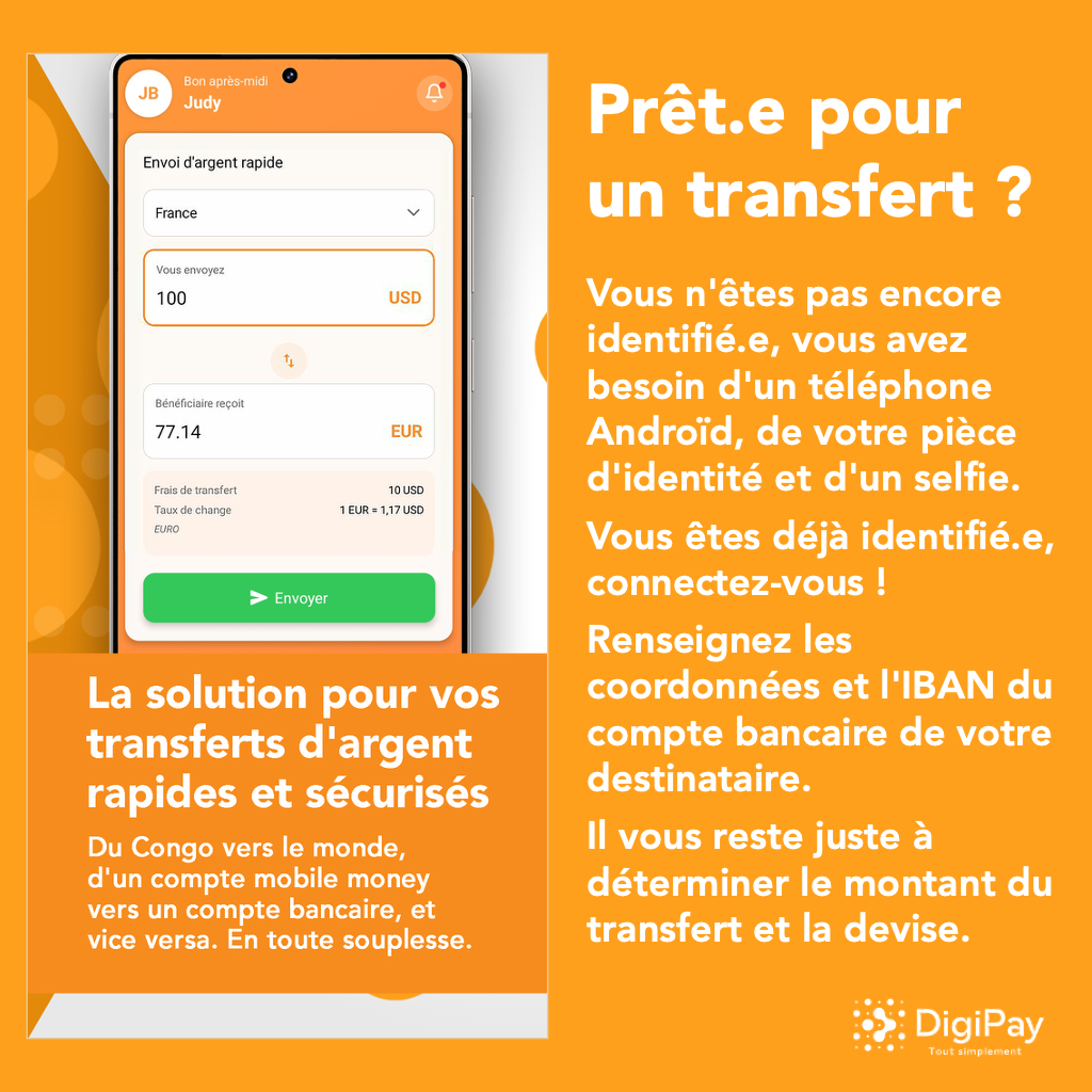 DigiPay App - écran 3