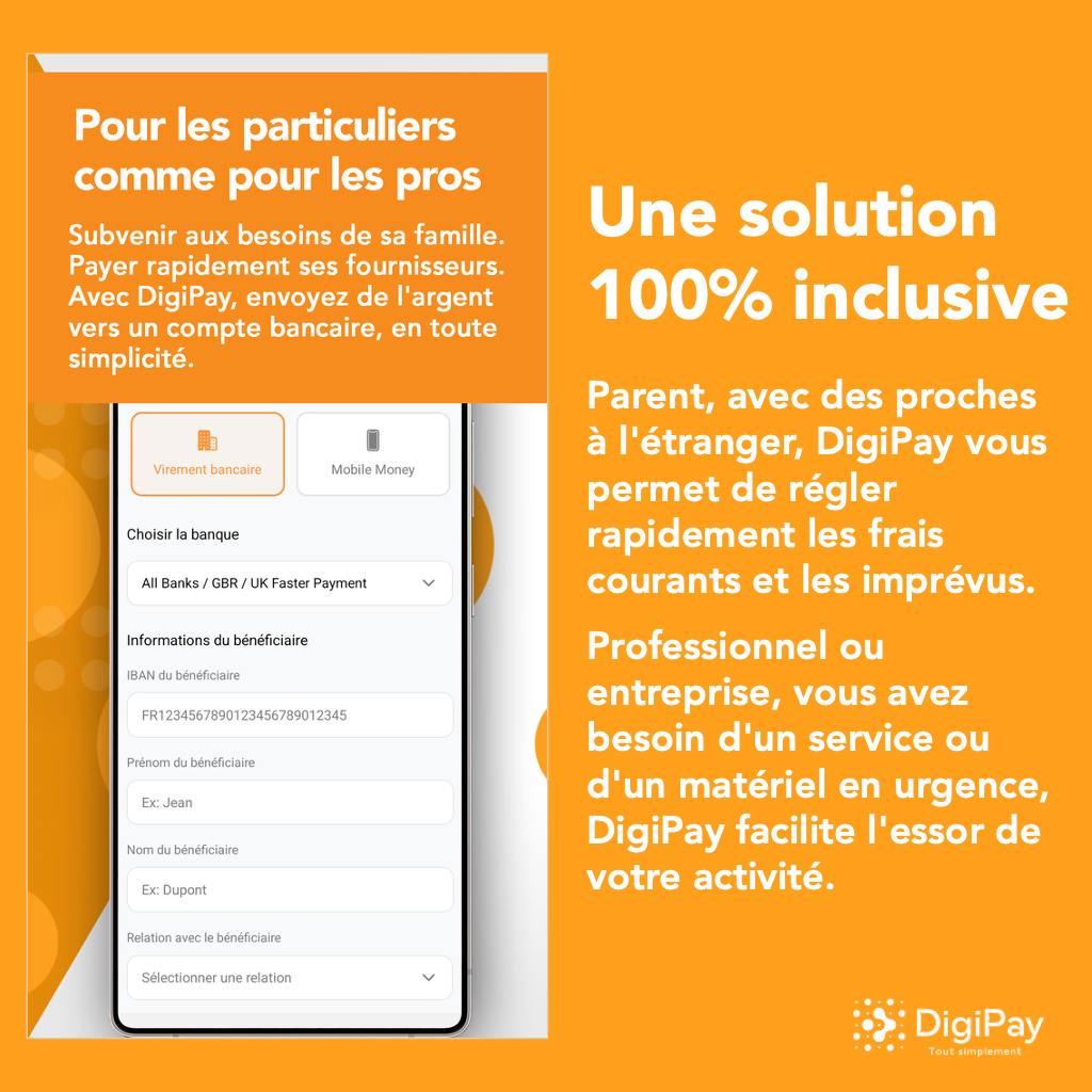 DigiPay App - écran 4