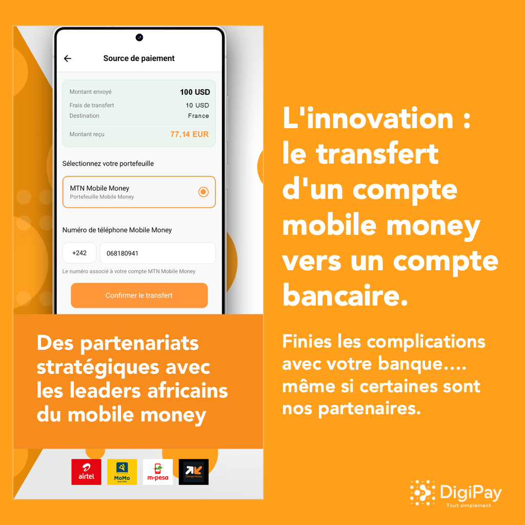 DigiPay App - écran 5