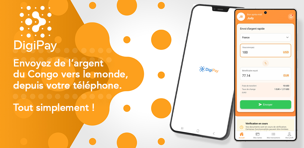 DigiPay, l’application pour les transferts du Congo vers le monde